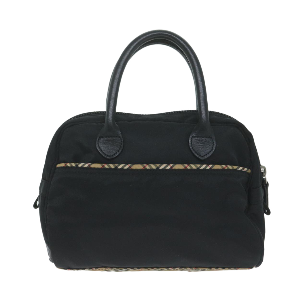 BURBERRY Hand Bag Nylon Black Auth ti1471 - Picture 3 of 16